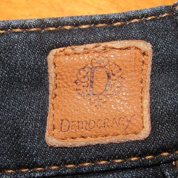 DEMOCRACY Jeggings Dark Wash Blue Jeans Size 6 - Picture 6 of 6